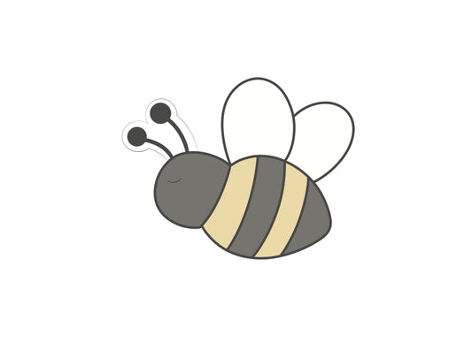 Side Bee Cookie Cutter