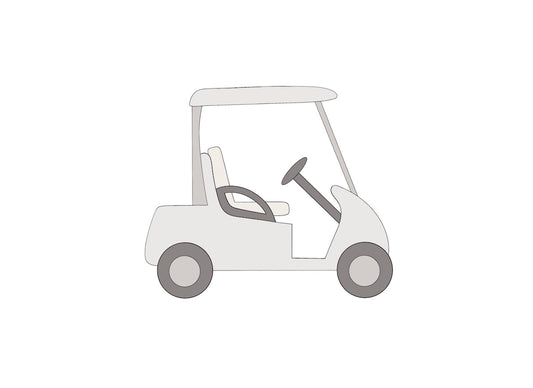 Golf Cart Cookie Cutter