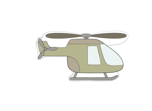Helicopter Cookie Cutter
