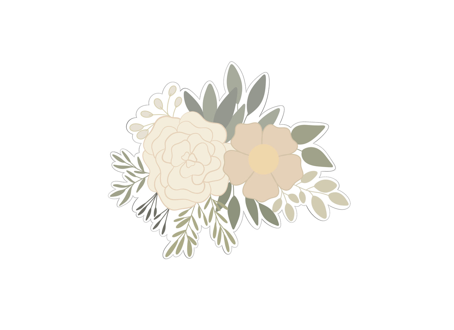 Super Floral Cluster Cookie Cutter