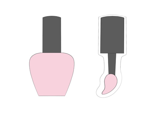 Nail Polish or Polish Wand Cookie Cutters