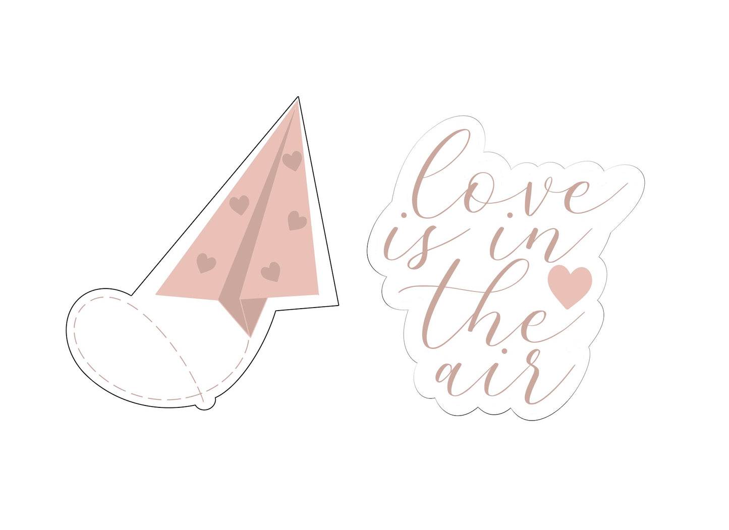 Love Is In The Air Valentine's Set Cookie Cutters