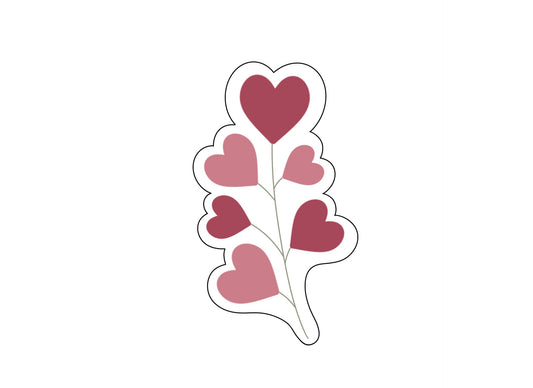 Heart Leaf Branch Cookie Cutter