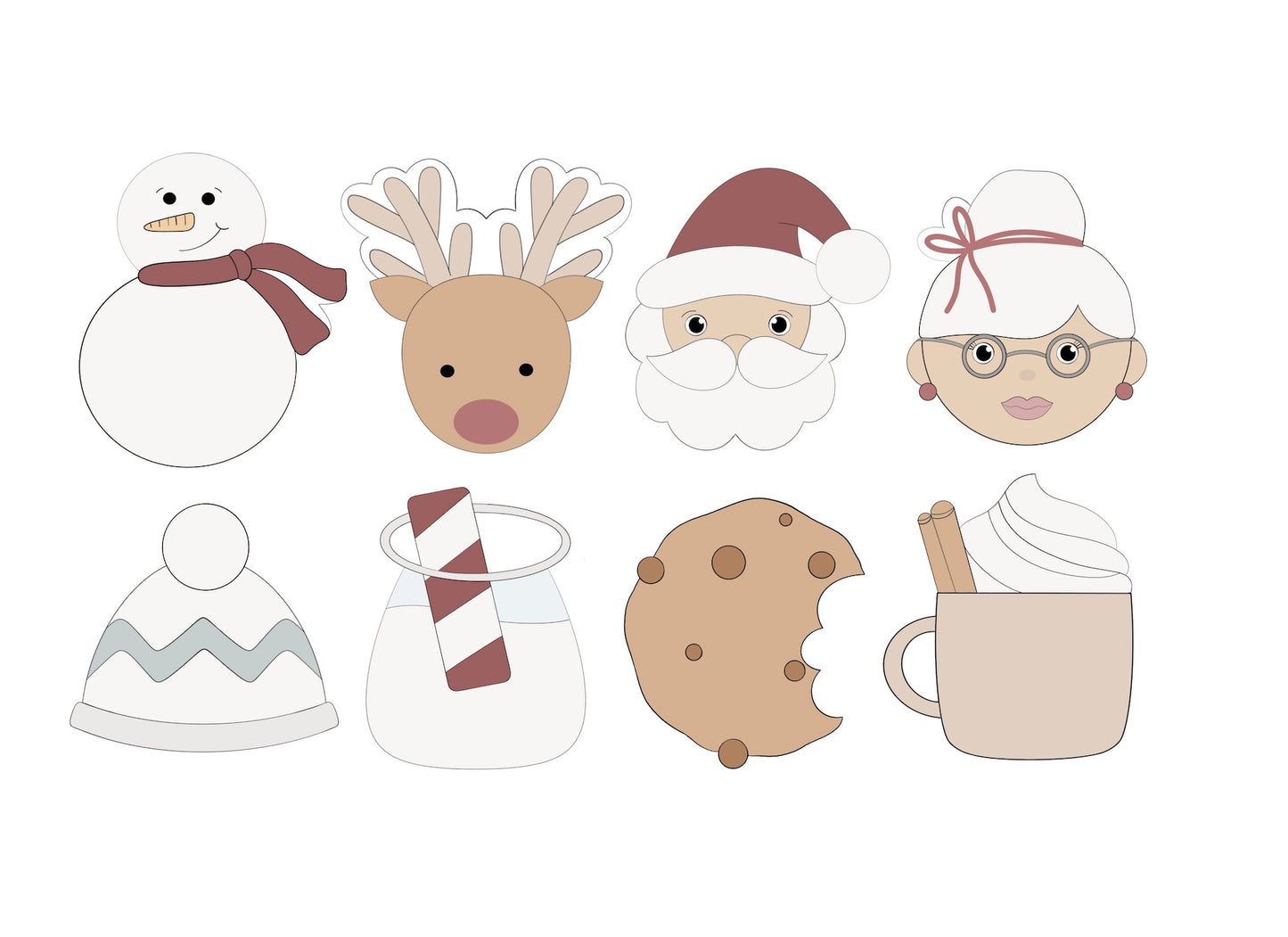 Add on Christmas Minis Cookie Cutters