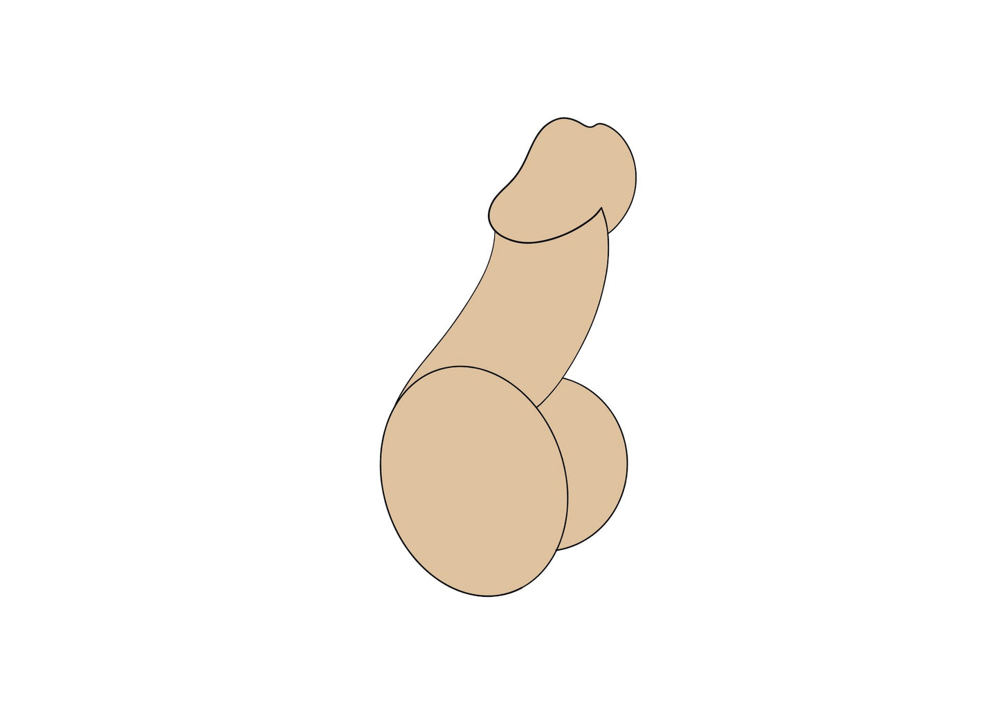 Penis 2 Cookie Cutter