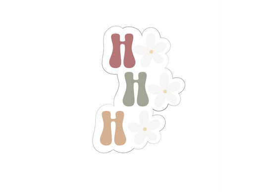 Groovy Ho Ho Ho Cookie Cutter