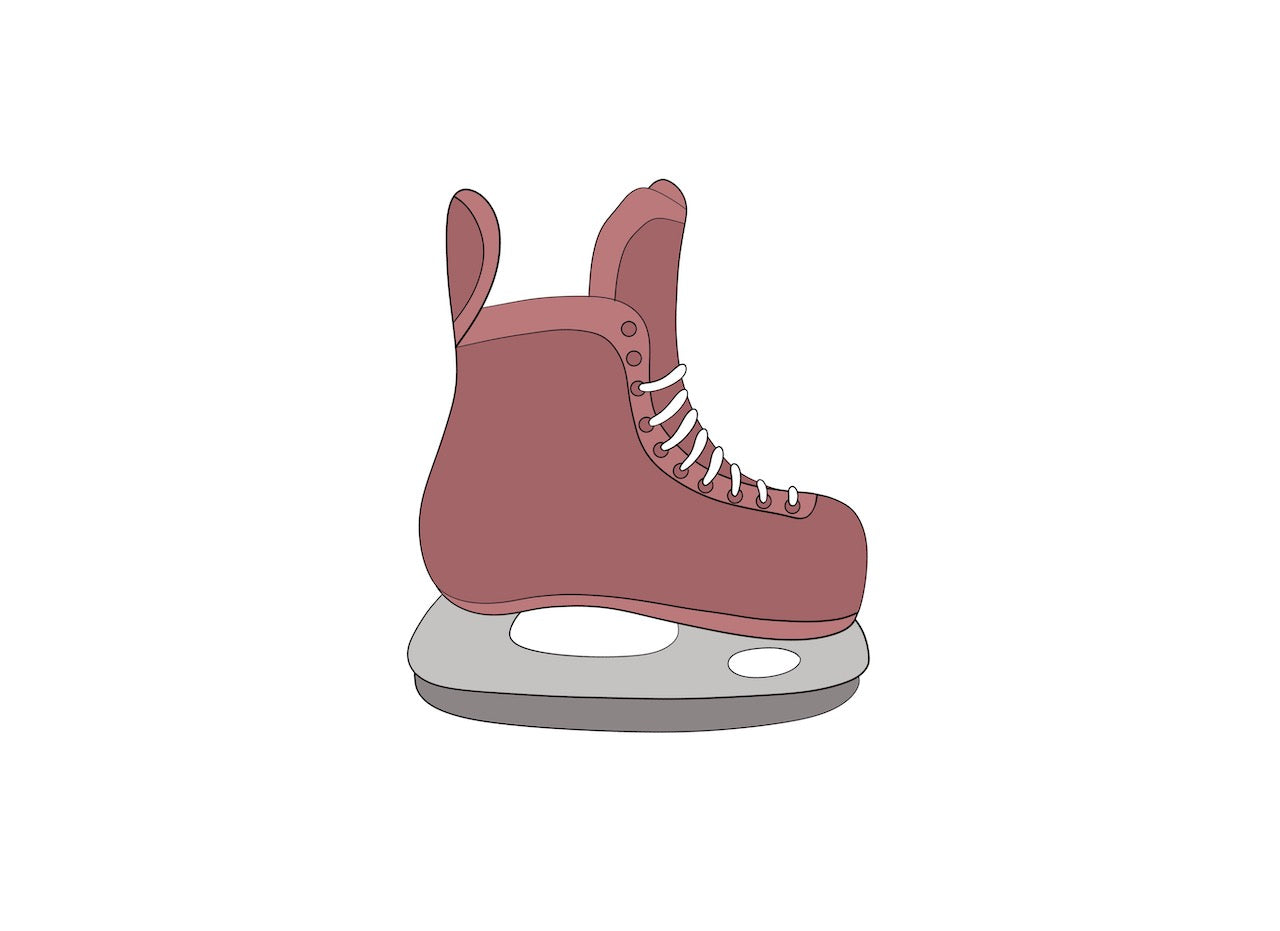 Hockey Shoe Cookie Cutter