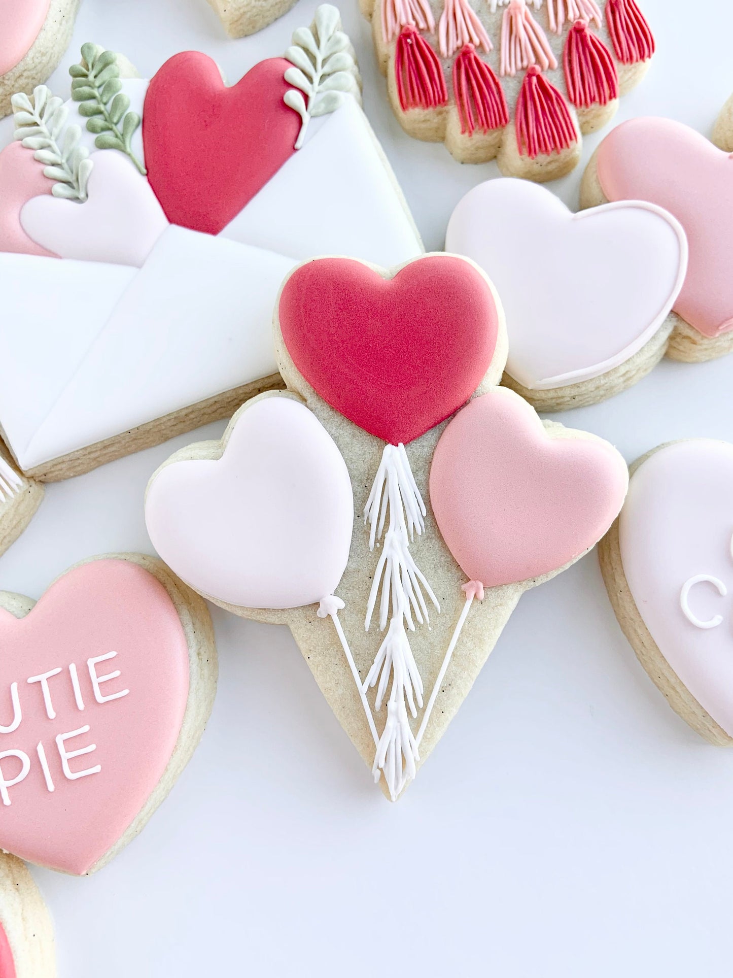 Heart Balloons Cookie Cutter