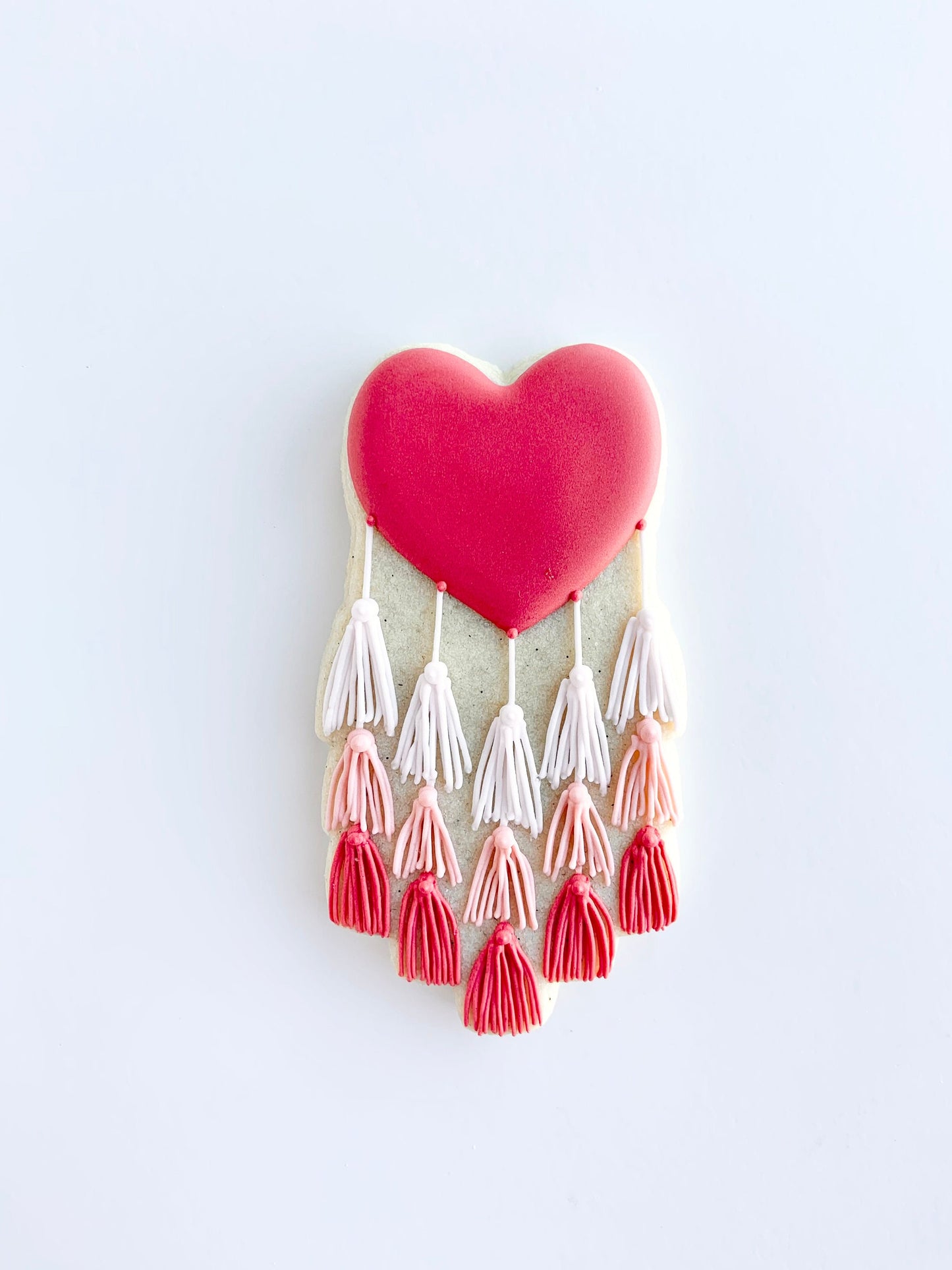 Heart with Tassels Cookie Cutter