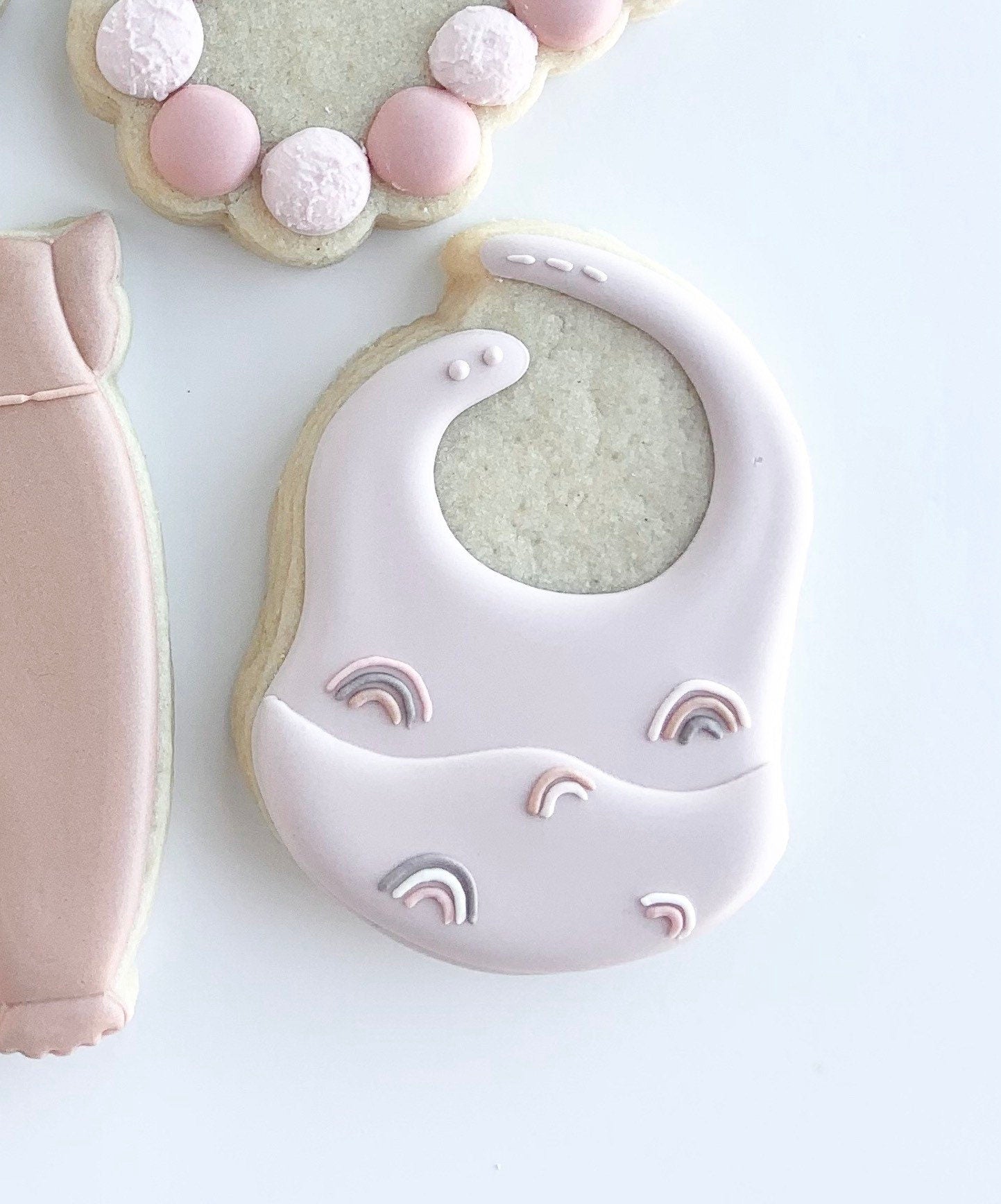 Modern Baby Bib Cookie Cutter