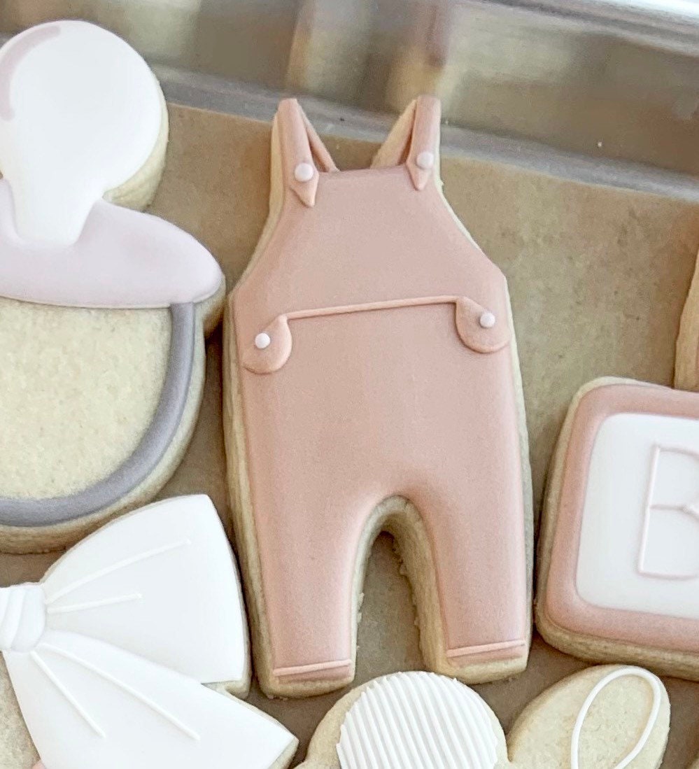 Baby Overalls Cookie Cutter