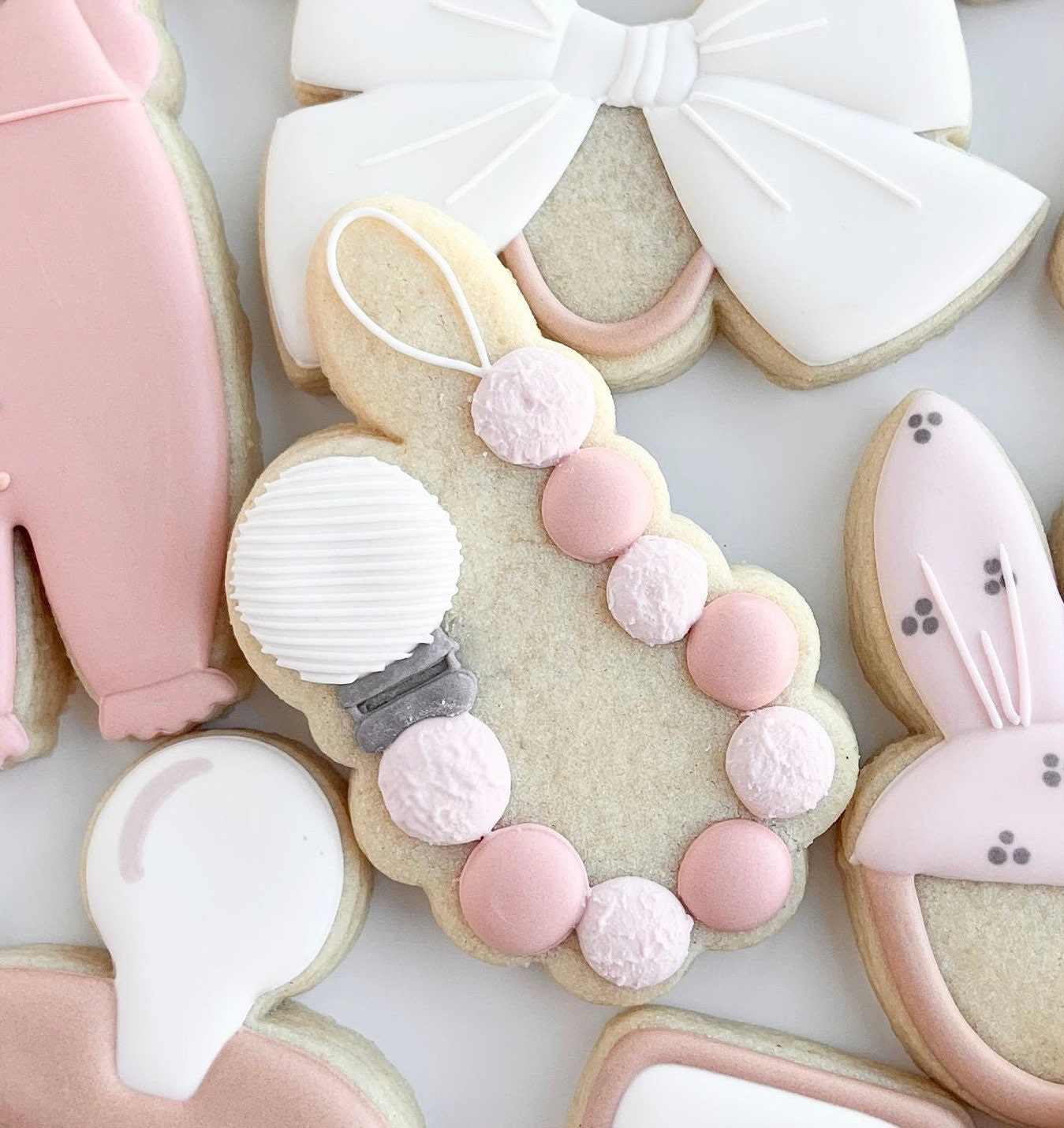 Pacifier Clip with or without Pacifier Cookie Cutters