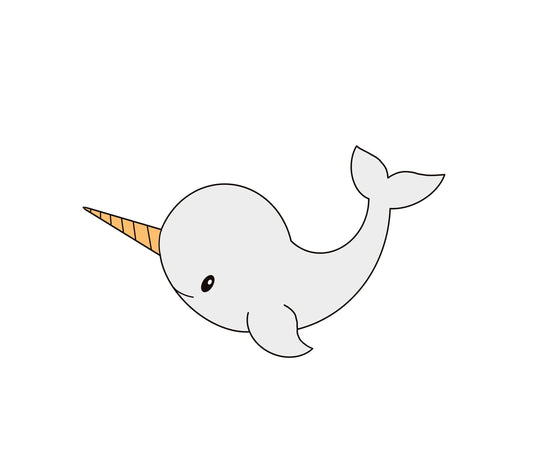 Narwhal Cookie Cutter