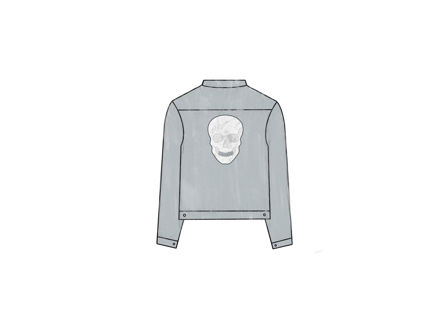 Denim/Leather Jacket Cookie Cutter