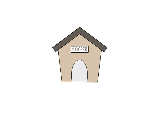 Dog House Cookie Cutter