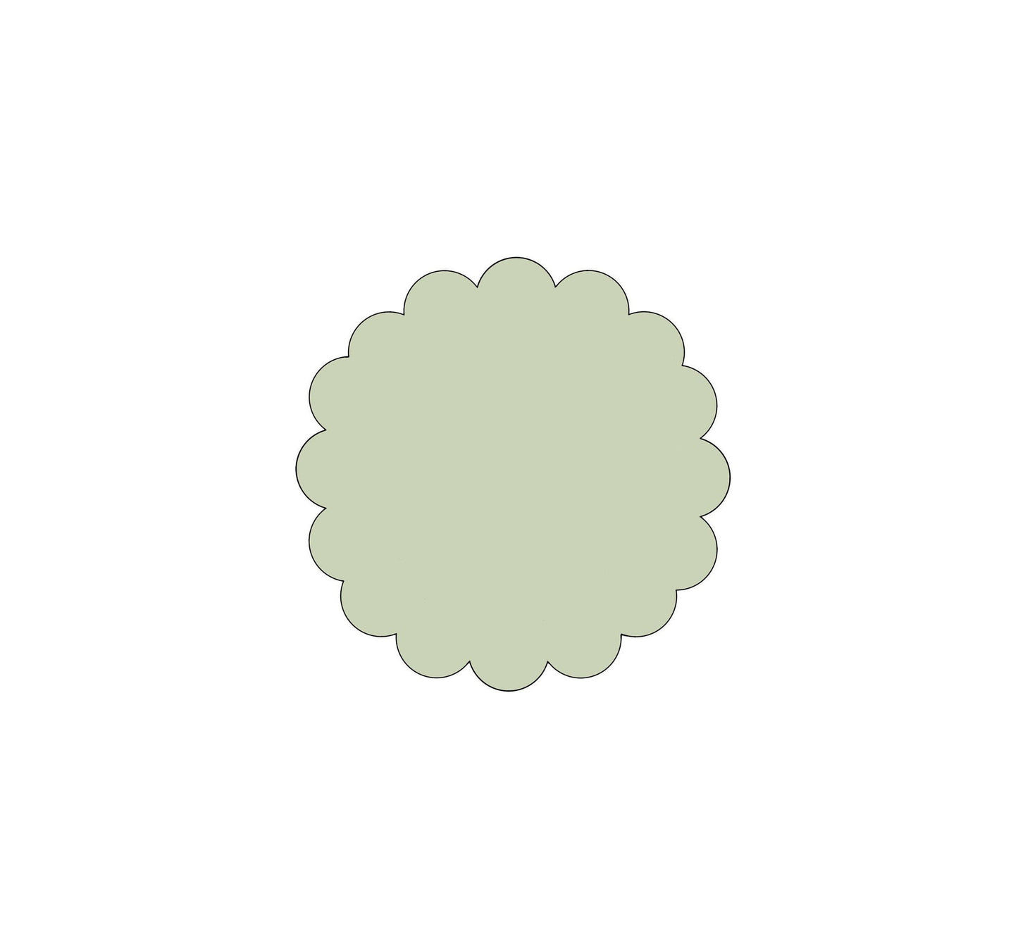 Scalloped Circle Cookie Cutter