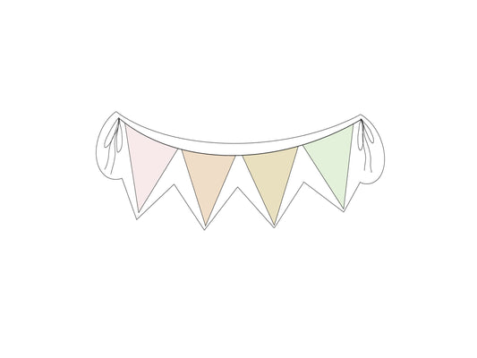 Triangle Banner Cookie Cutter