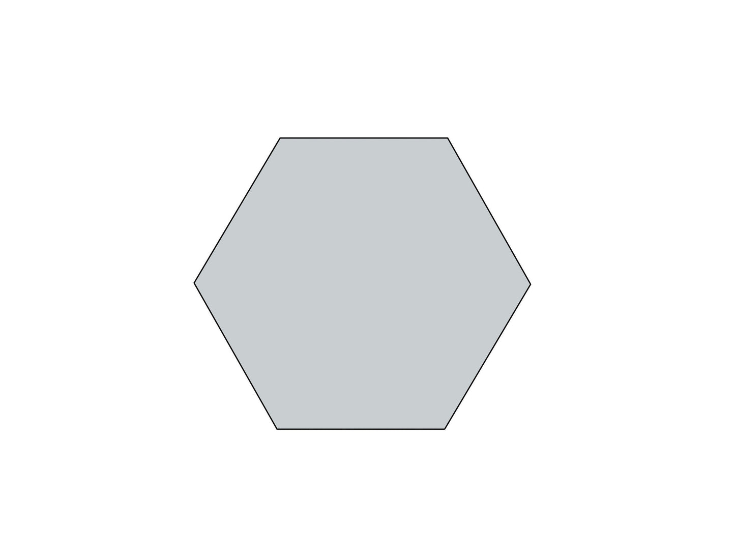 Hexagon Cookie Cutter