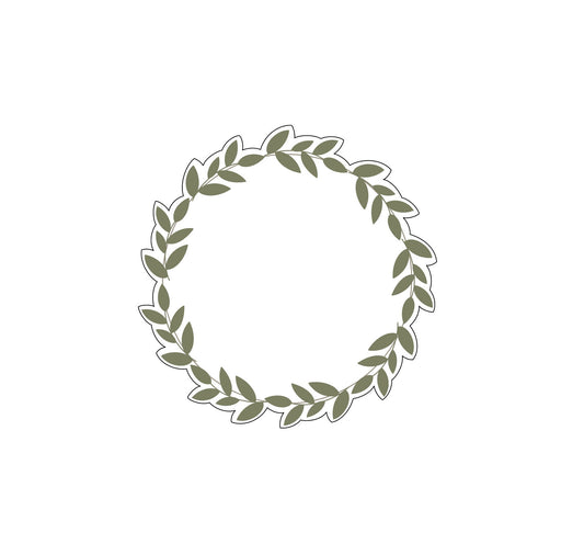 Leafy Wreath Cookie Cutter