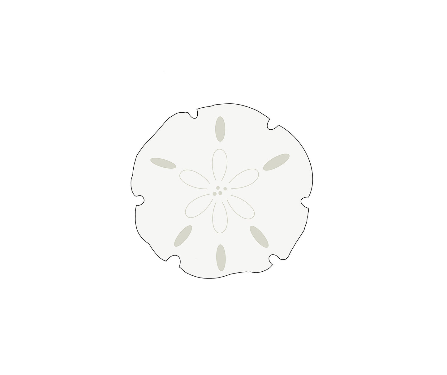 Sand Dollar Cookie Cutter