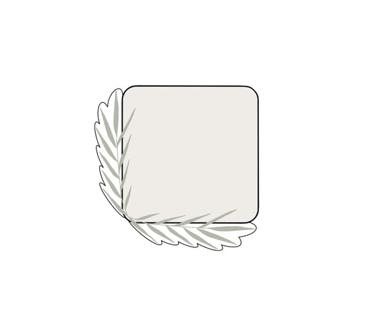 Leaf Square Cookie Cutter