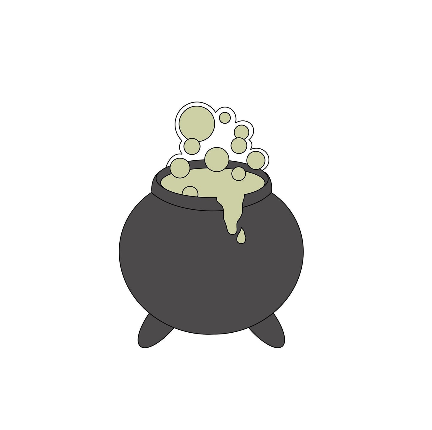 Cauldron Cookie Cutter