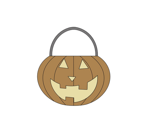 Pumpkin Candy Pot Cookie Cutter