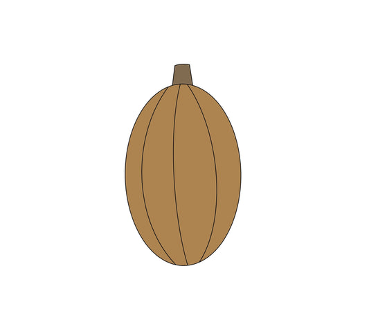 Oval Pumpkin Cookie Cutter