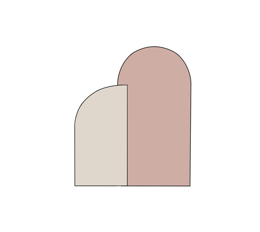 Half Arch/Arch Plaque Cookie Cutter