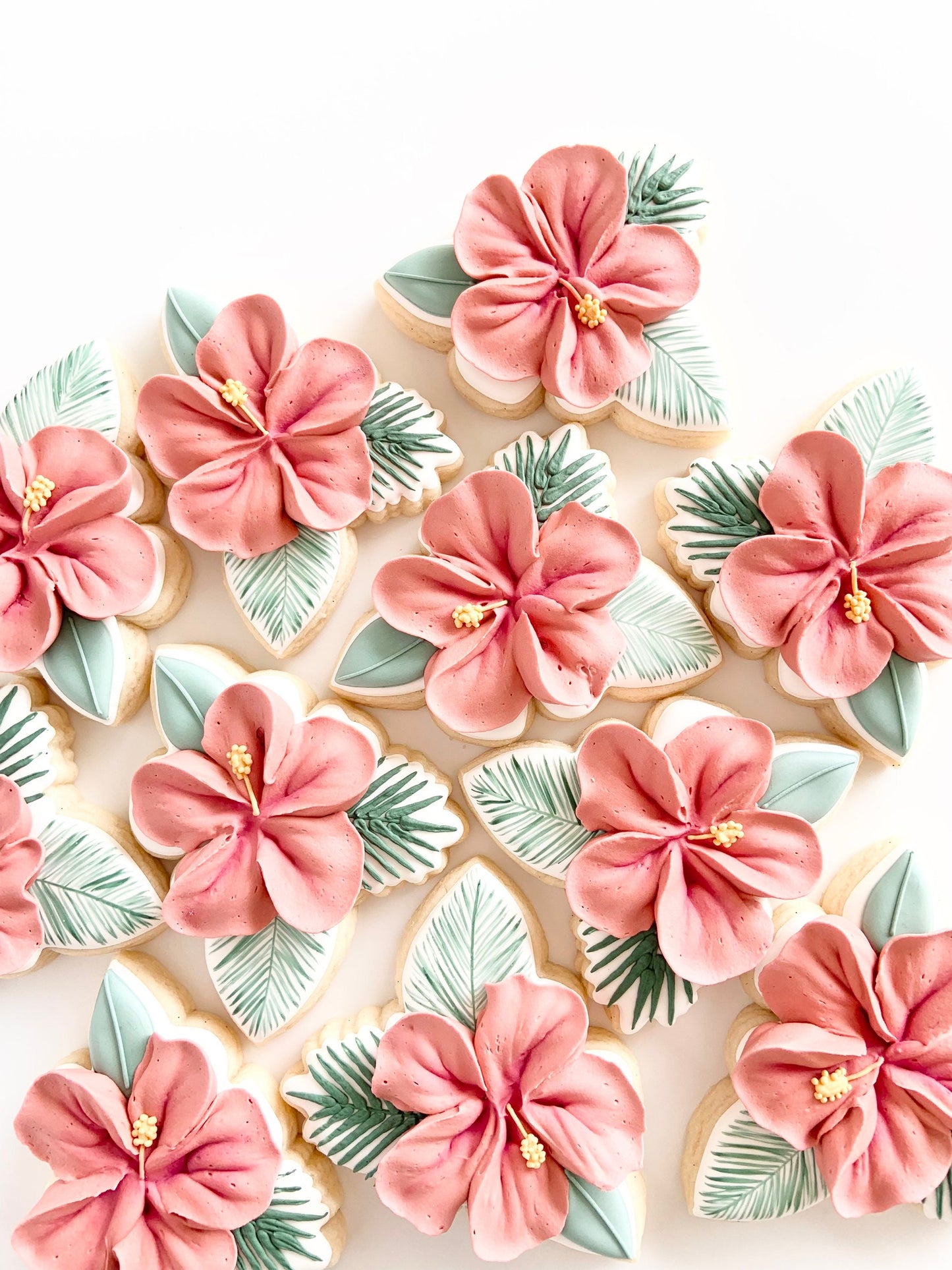 Tropical Flower Plaque Cookie Cutter