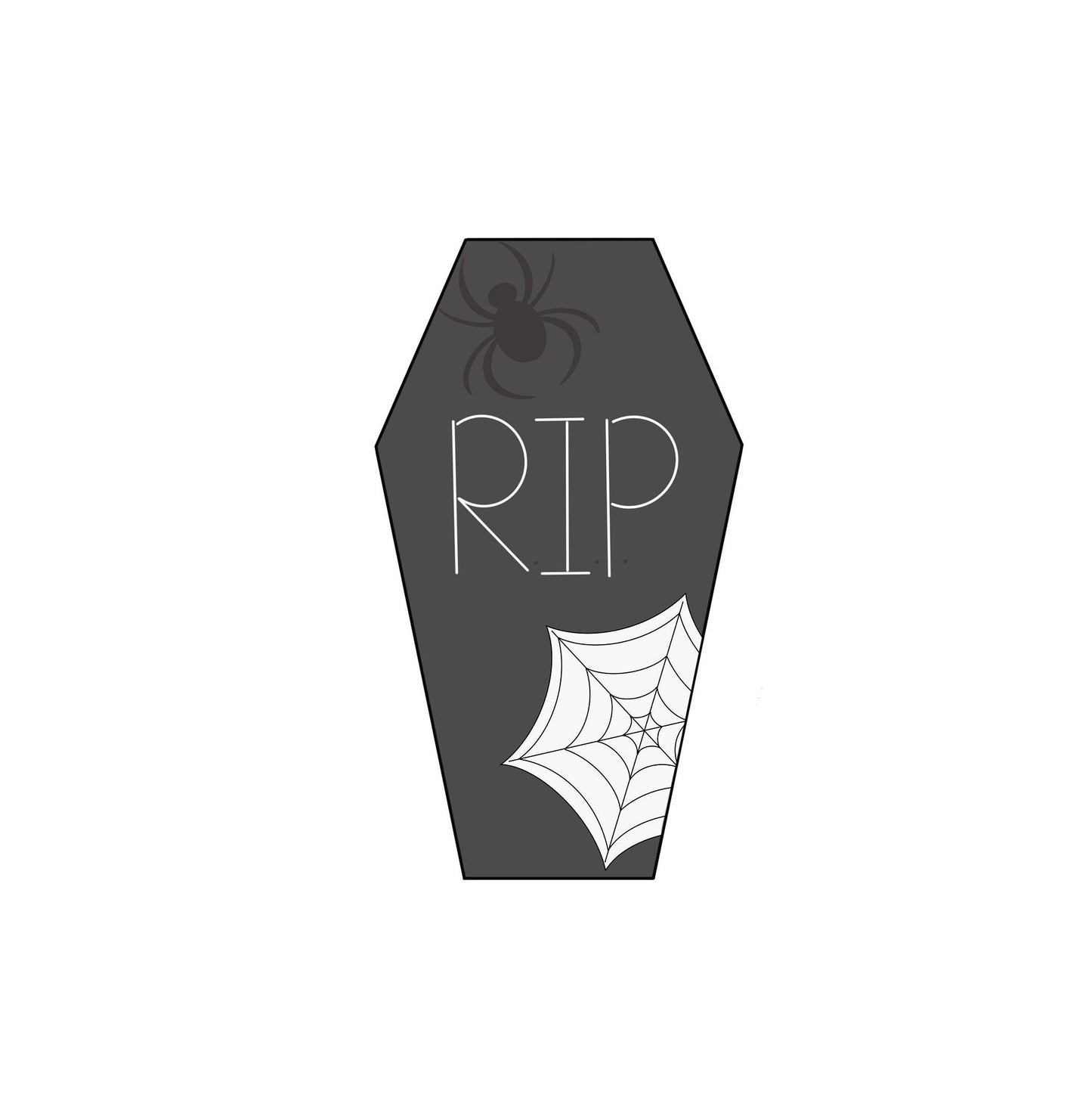 Coffin Cookie Cutter