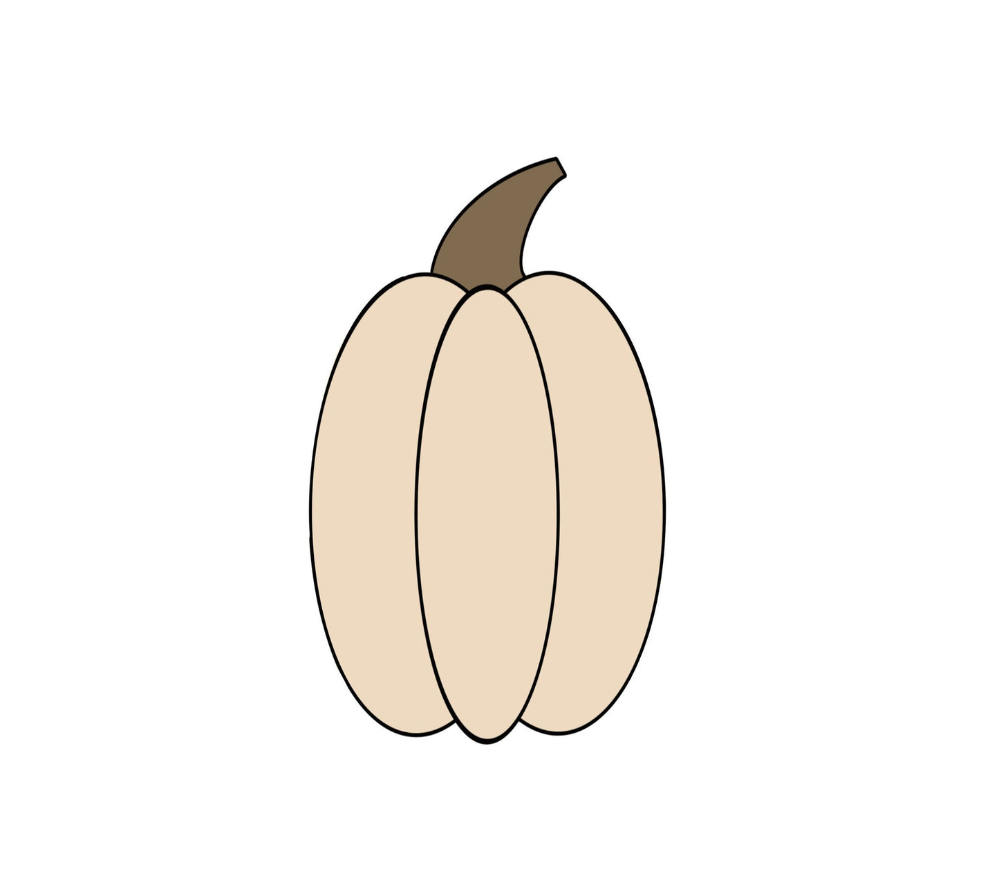 Tall Pumpkin Cookie Cutter