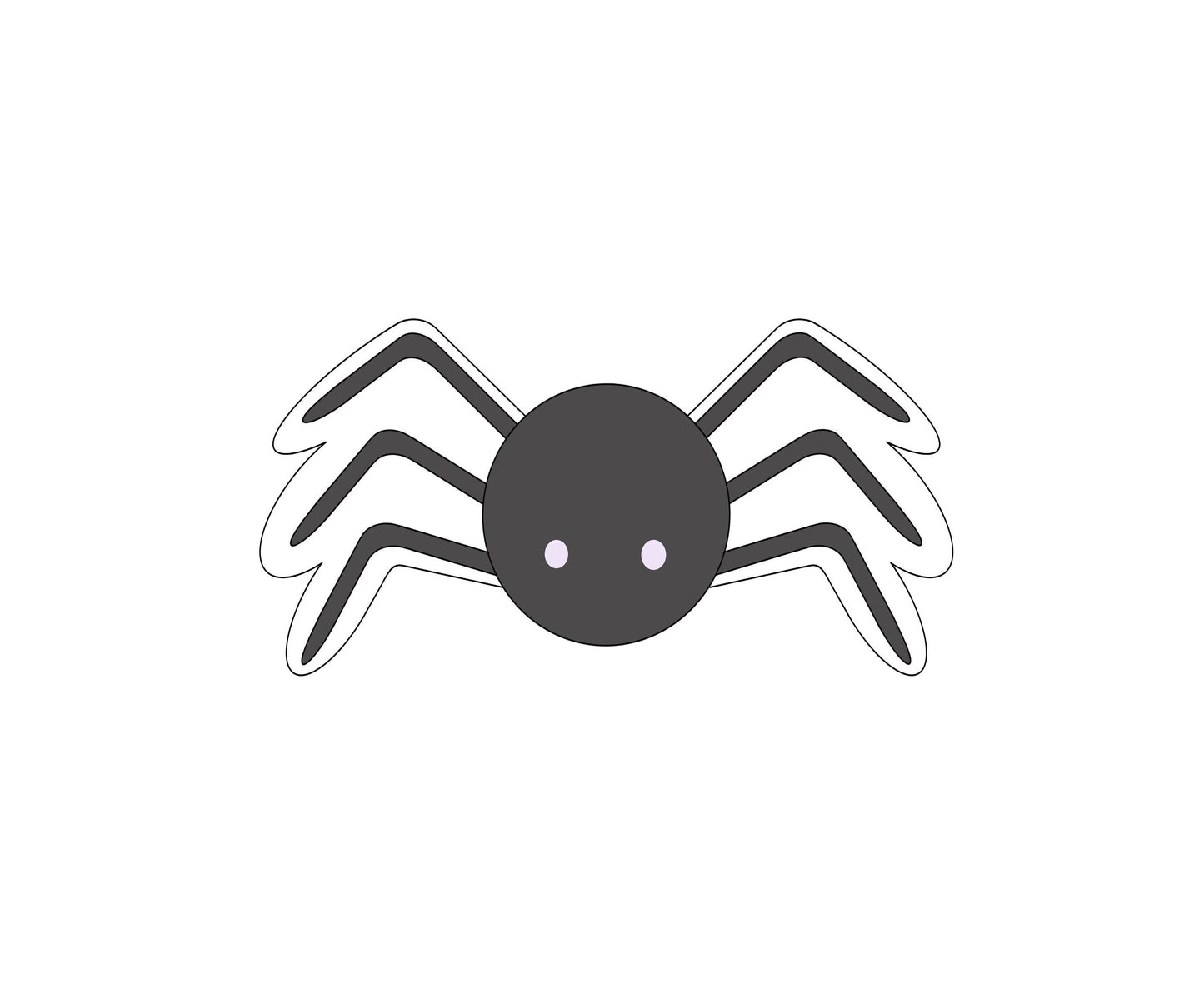 Cute Spider Cookie Cutter