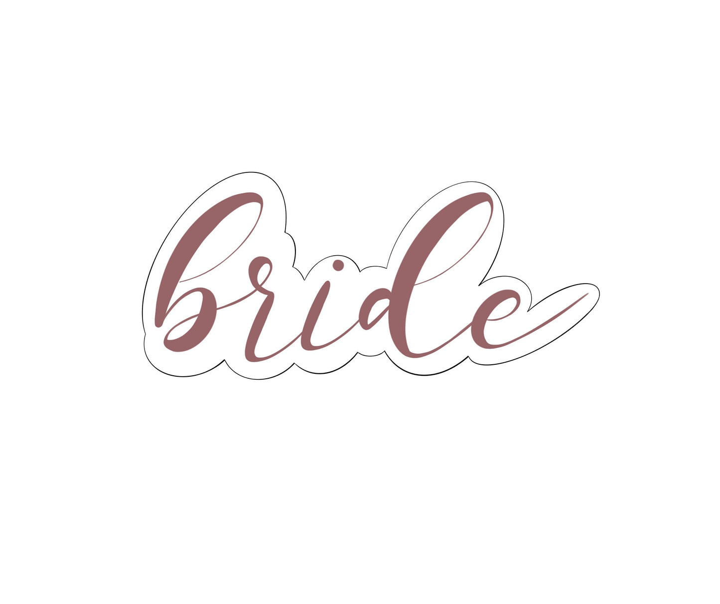 Bride Cookie Cutter