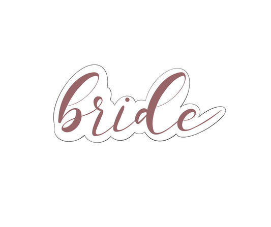 Bride Cookie Cutter