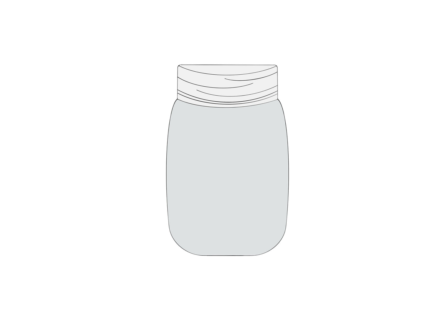 Mason Jar with or without Tag Cookie Cutters