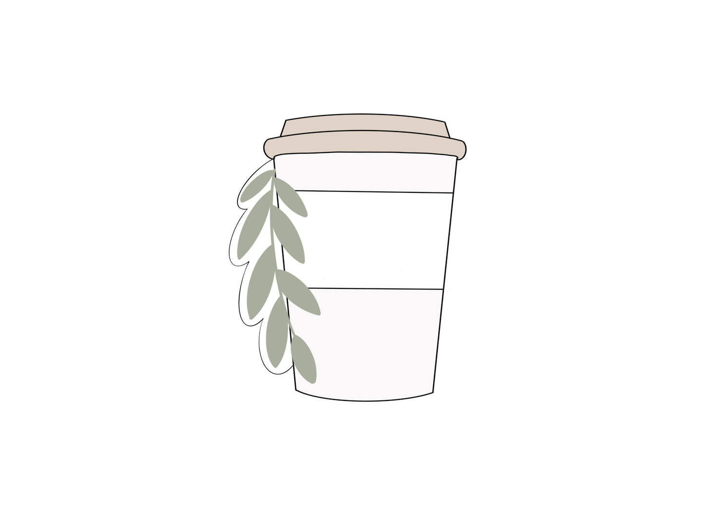 Coffee Cup Cookie Cutter