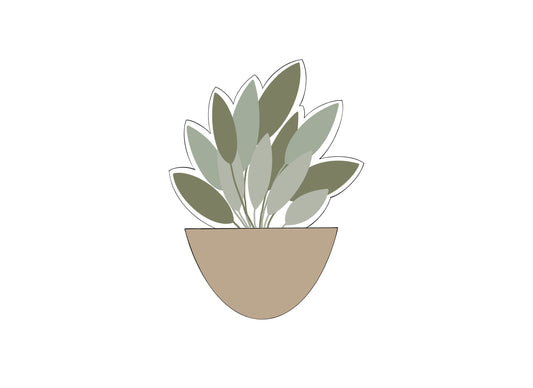 Leaf Plant Cookie Cutter