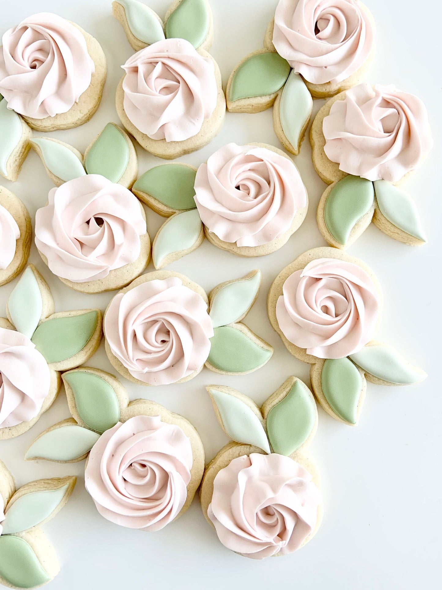 Flower with Two Leaves Cookie Cutter