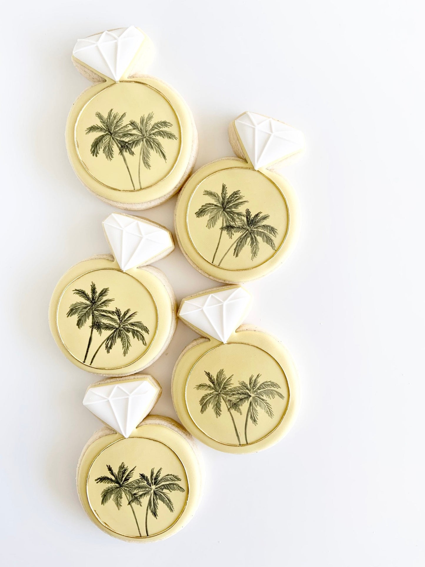 Wedding Ring with or without Flowers Cookie Cutters