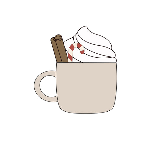 Hot Cocoa Mug Cookie Cutter