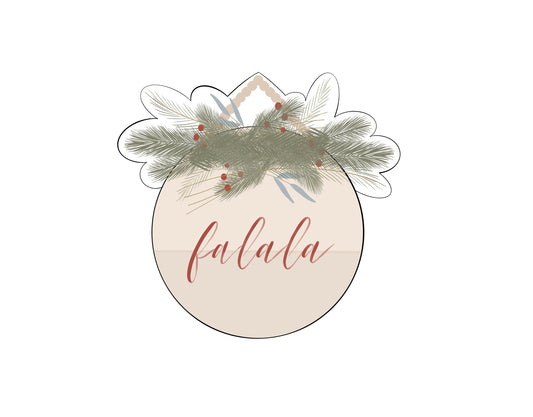 Christmas Banner Plaque Cookie Cutter