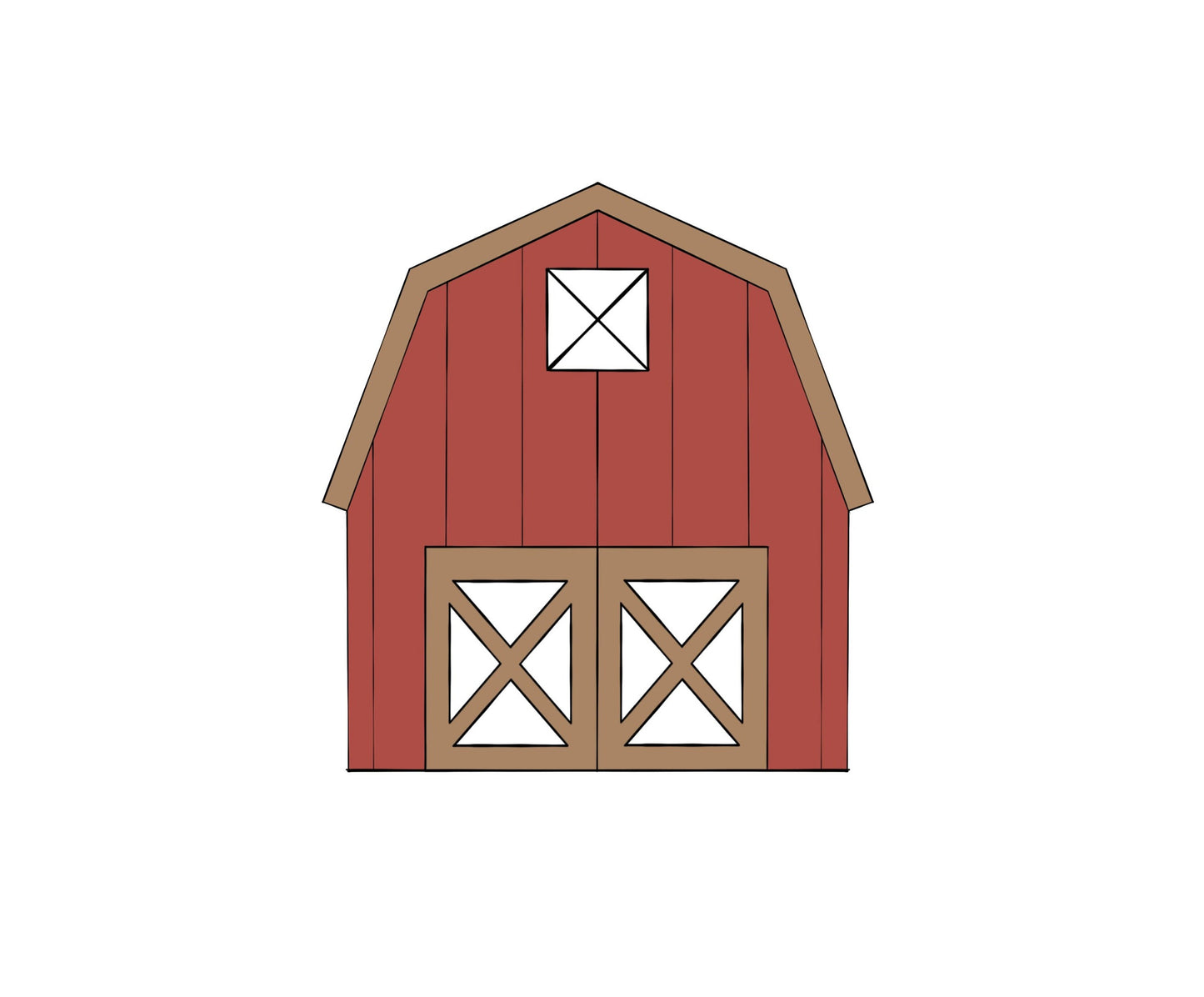 Barn Cookie Cutter