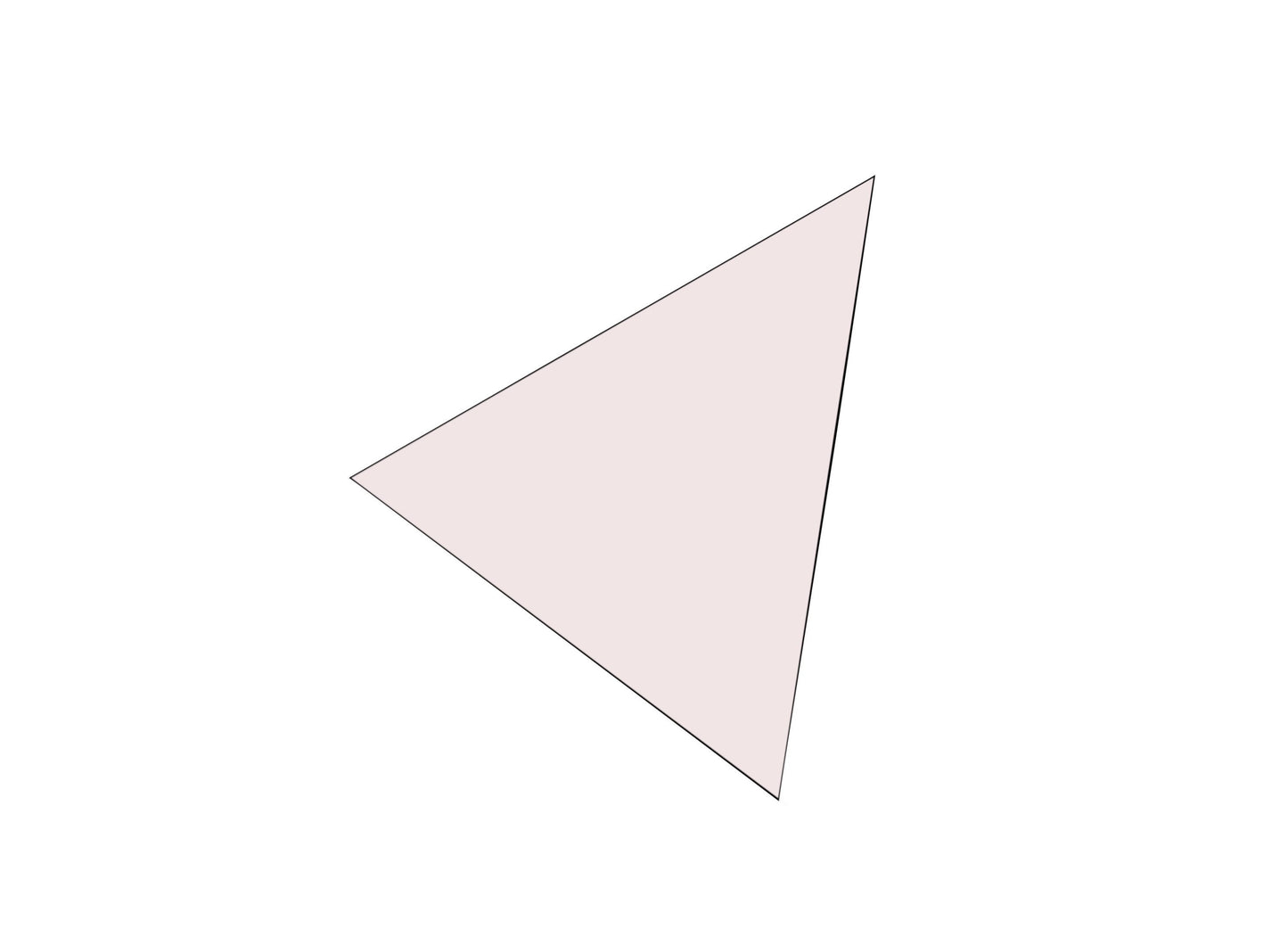 Wonky Triangle Cookie Cutter