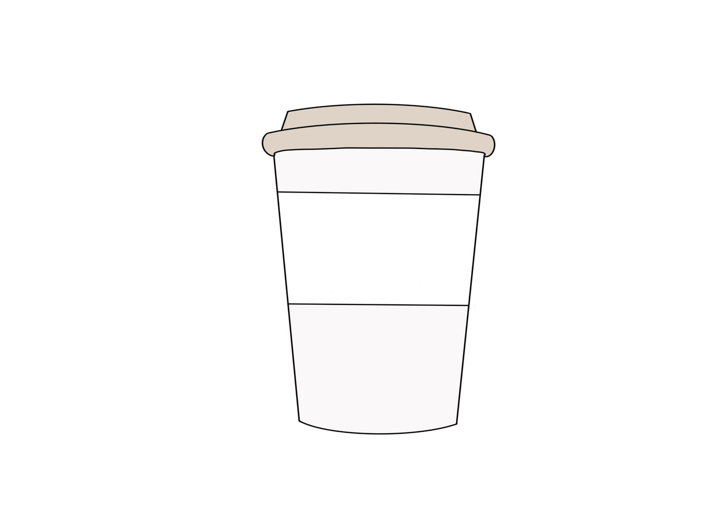 Coffee Cup Cookie Cutter