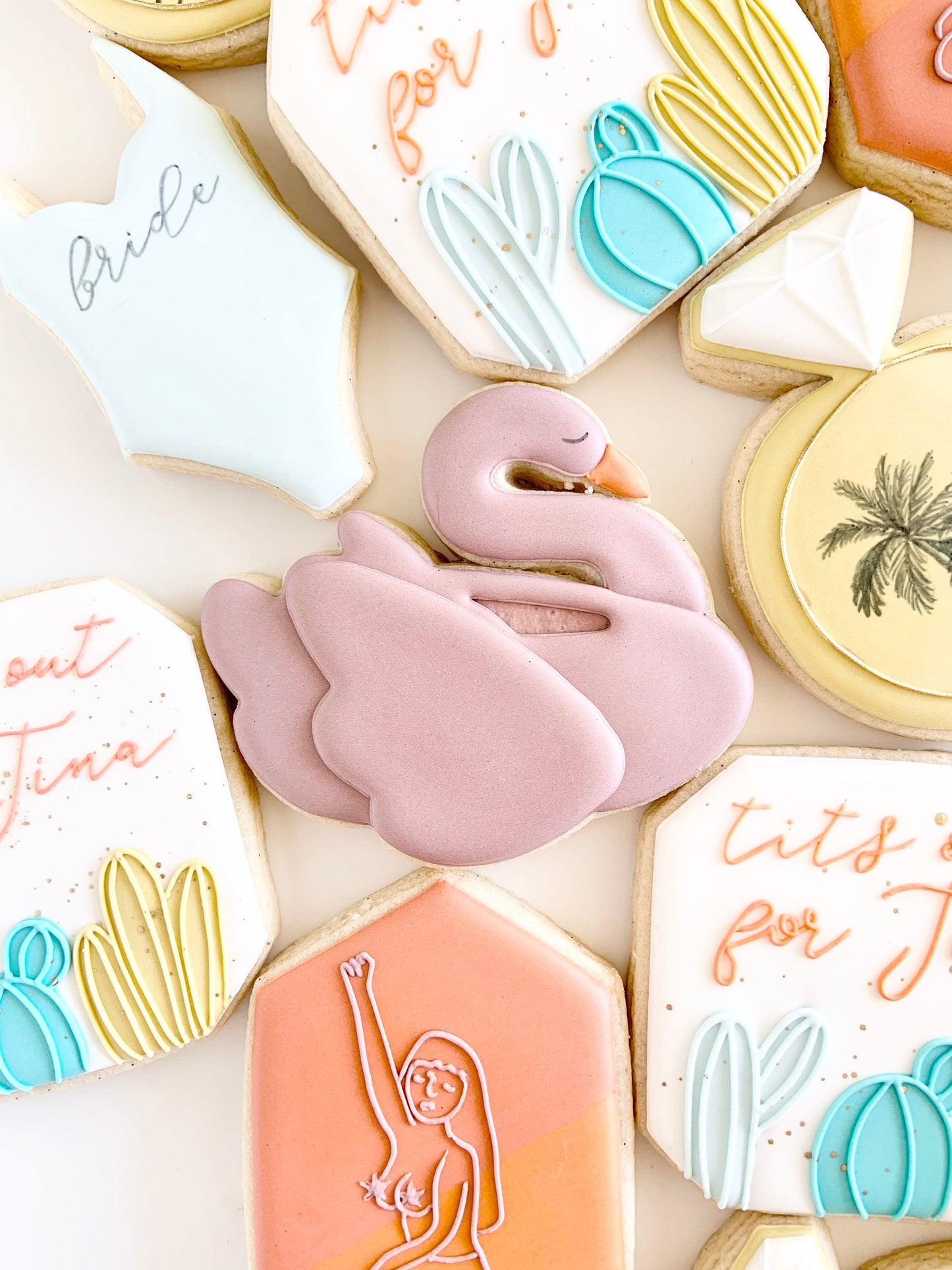 Flamingo, Pineapple, or Unicorn Pool Floaty Cookie Cutters
