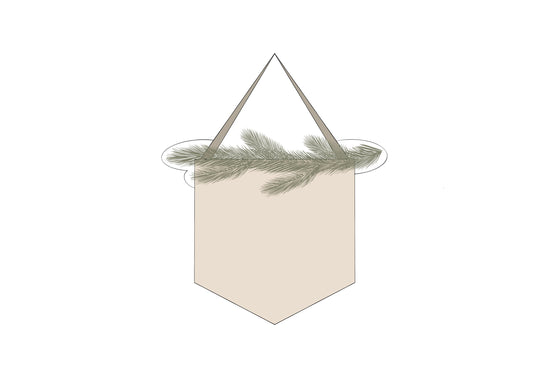 Garland Banner Cookie Cutter