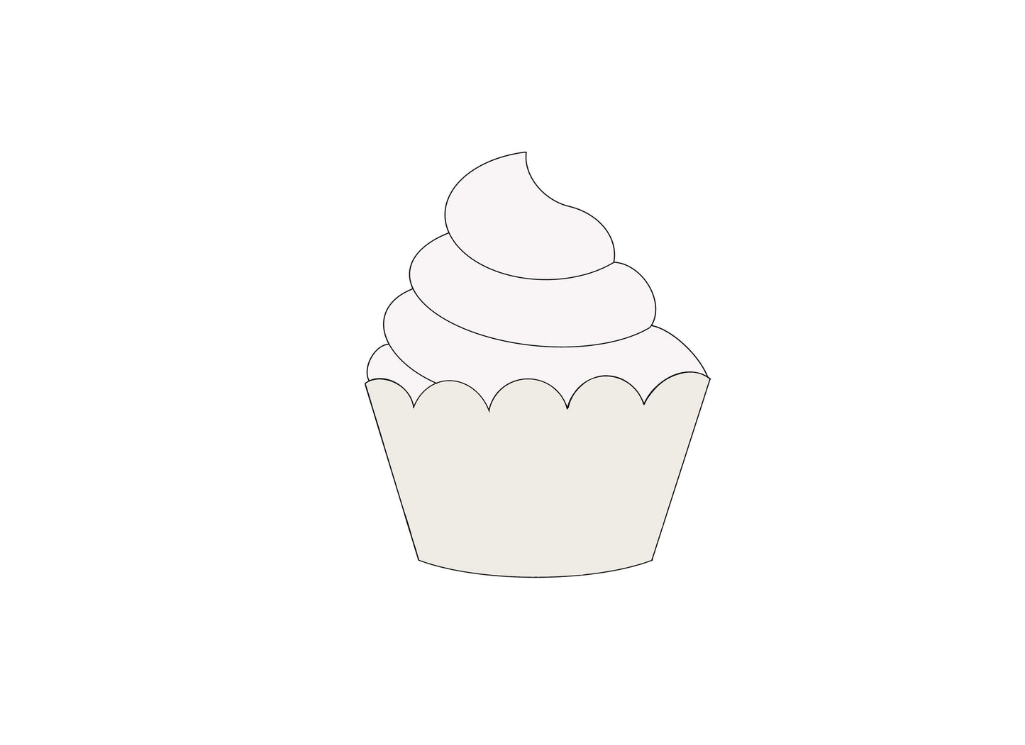 Cupcake Cookie Cutter
