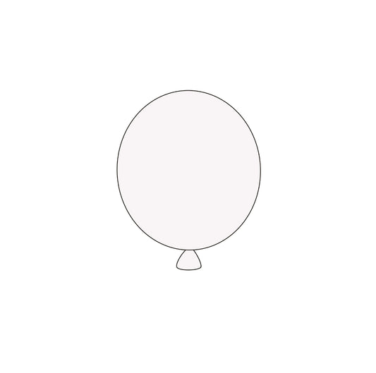 Single Balloon Cookie Cutter