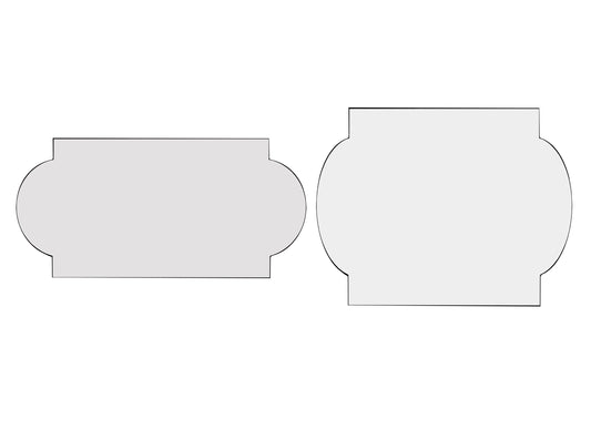 Plaque 4 or Plaque 4 Wide Cookie Cutters